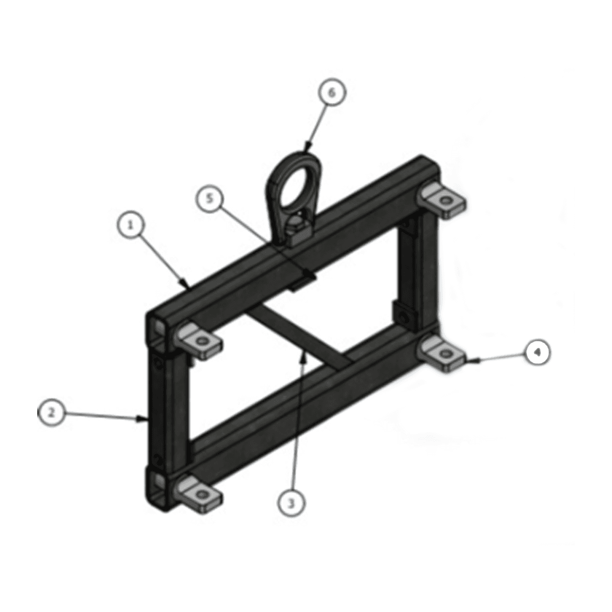 GT Pod Frame (M) Forkend