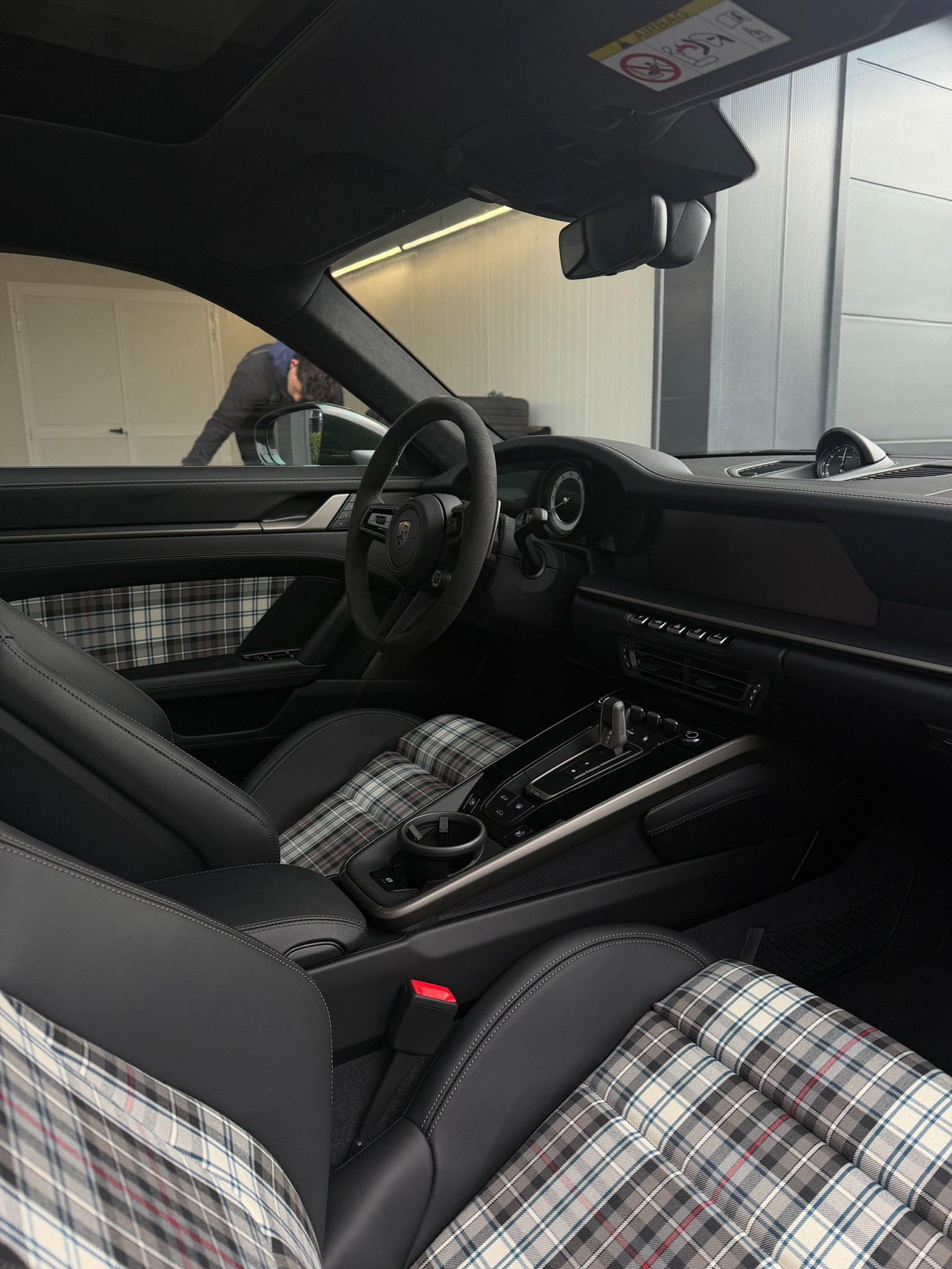 Interieurreiniging van een auto