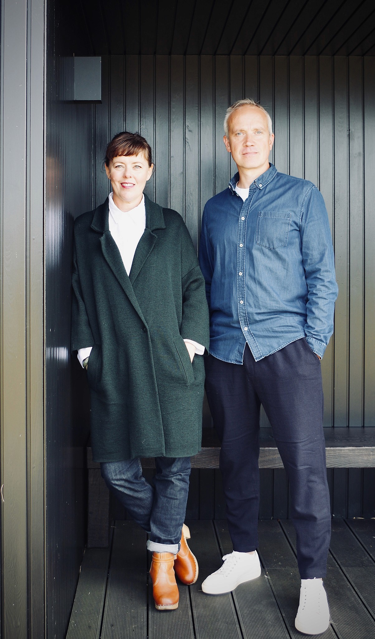 Jason and Sarah, Harlosh owners