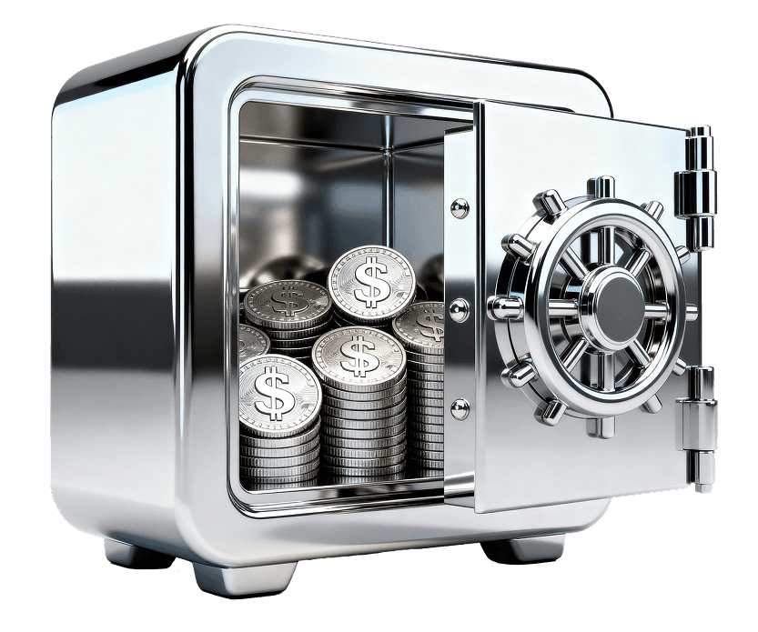 Silver Coated 3D Teasure