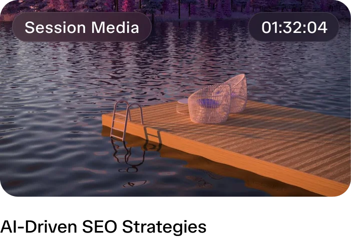 futuristic robot with a grey background