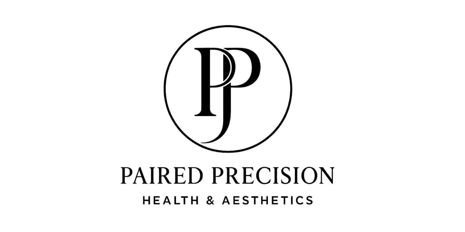 Paired Precision Health & Aesthetics logo: Personalized wellness, weight loss, and natural aesthetic care by Dr. Mankanchan Gill.