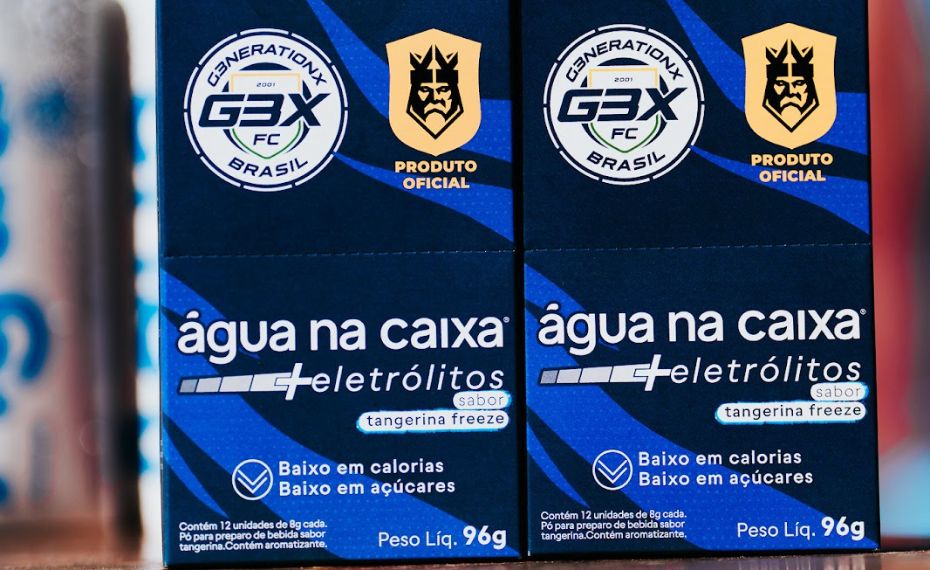 agua na caixa