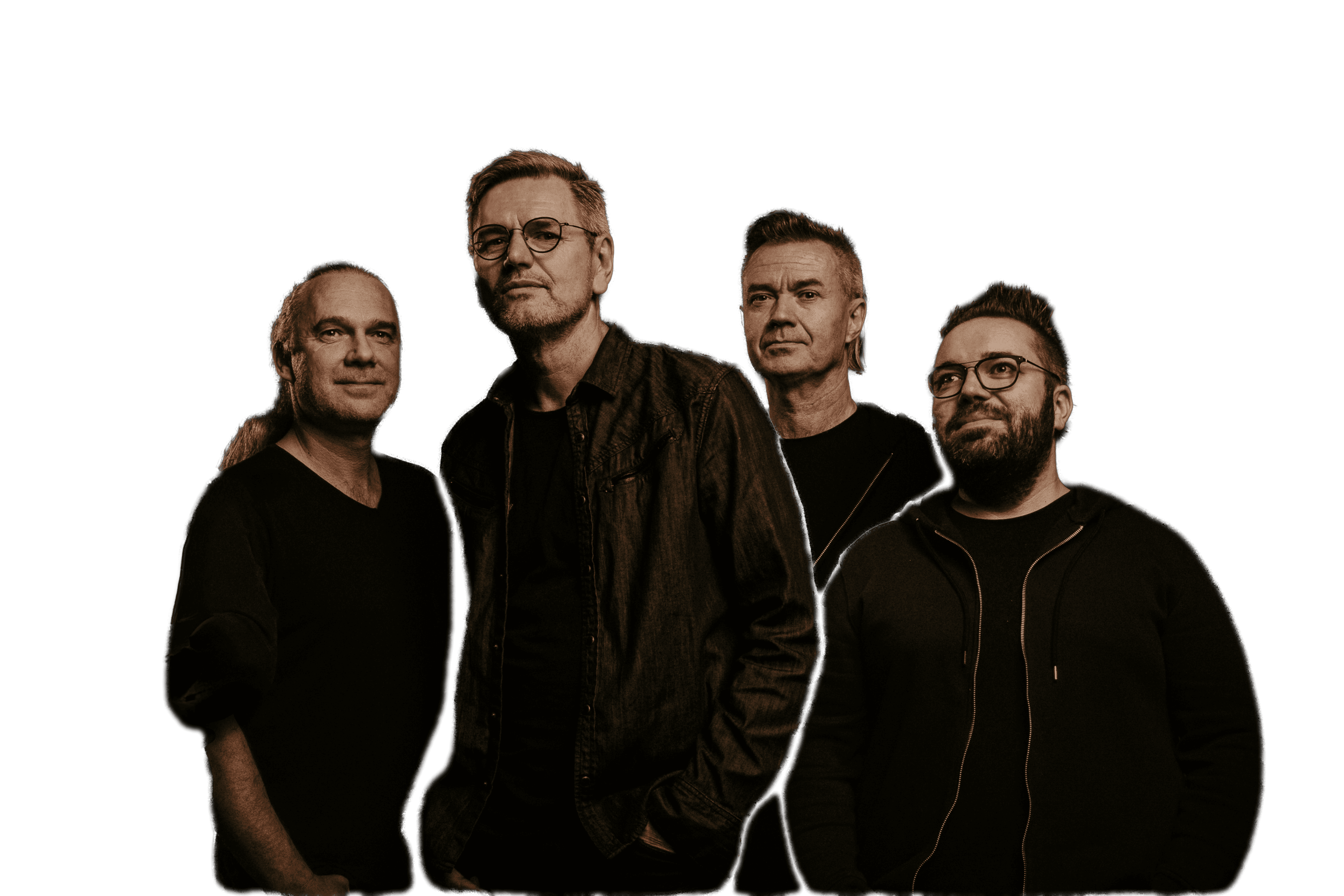 Spoločná fotografia kresťanskej kapely Timothy