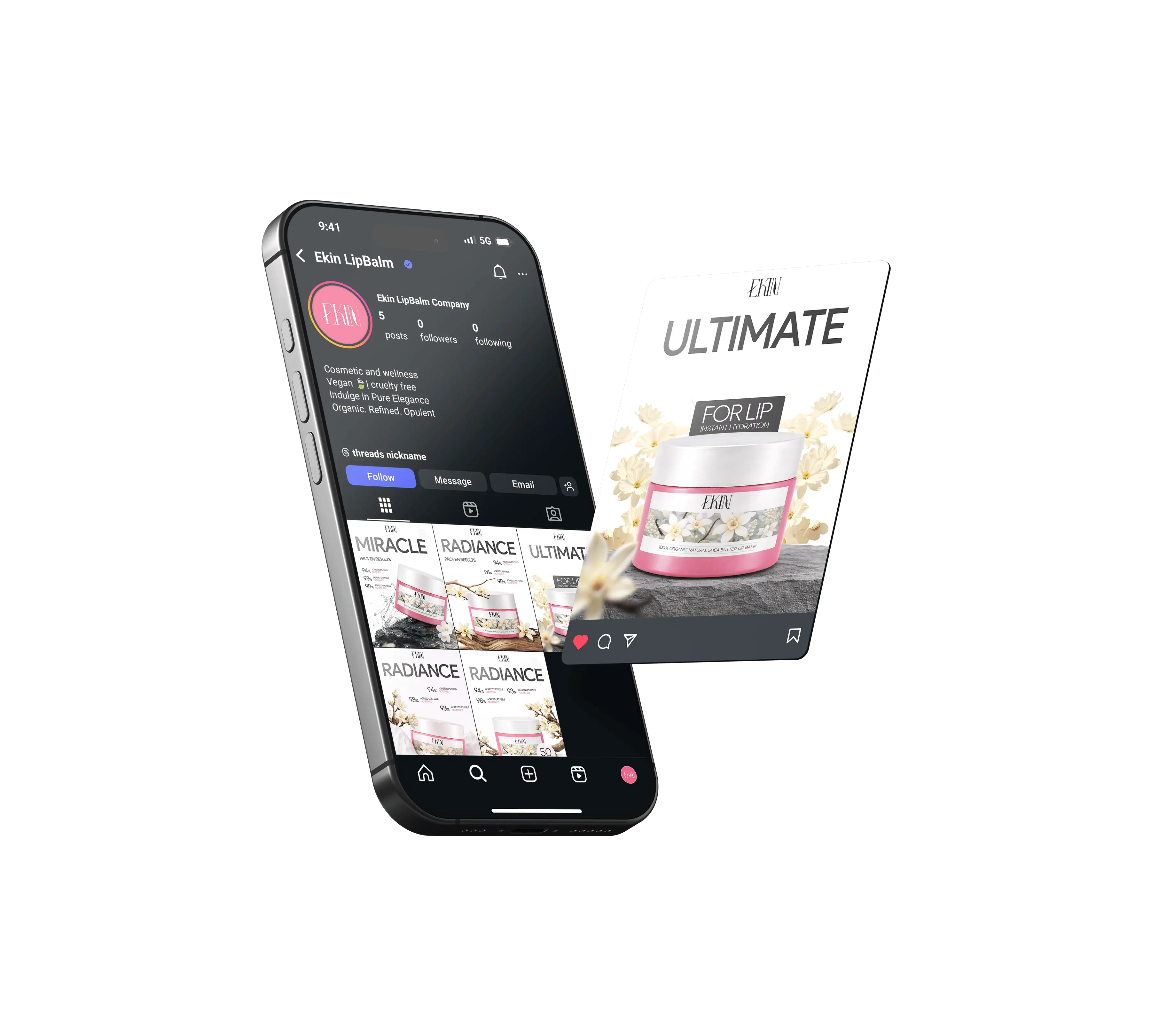 lipbalm company social media management service