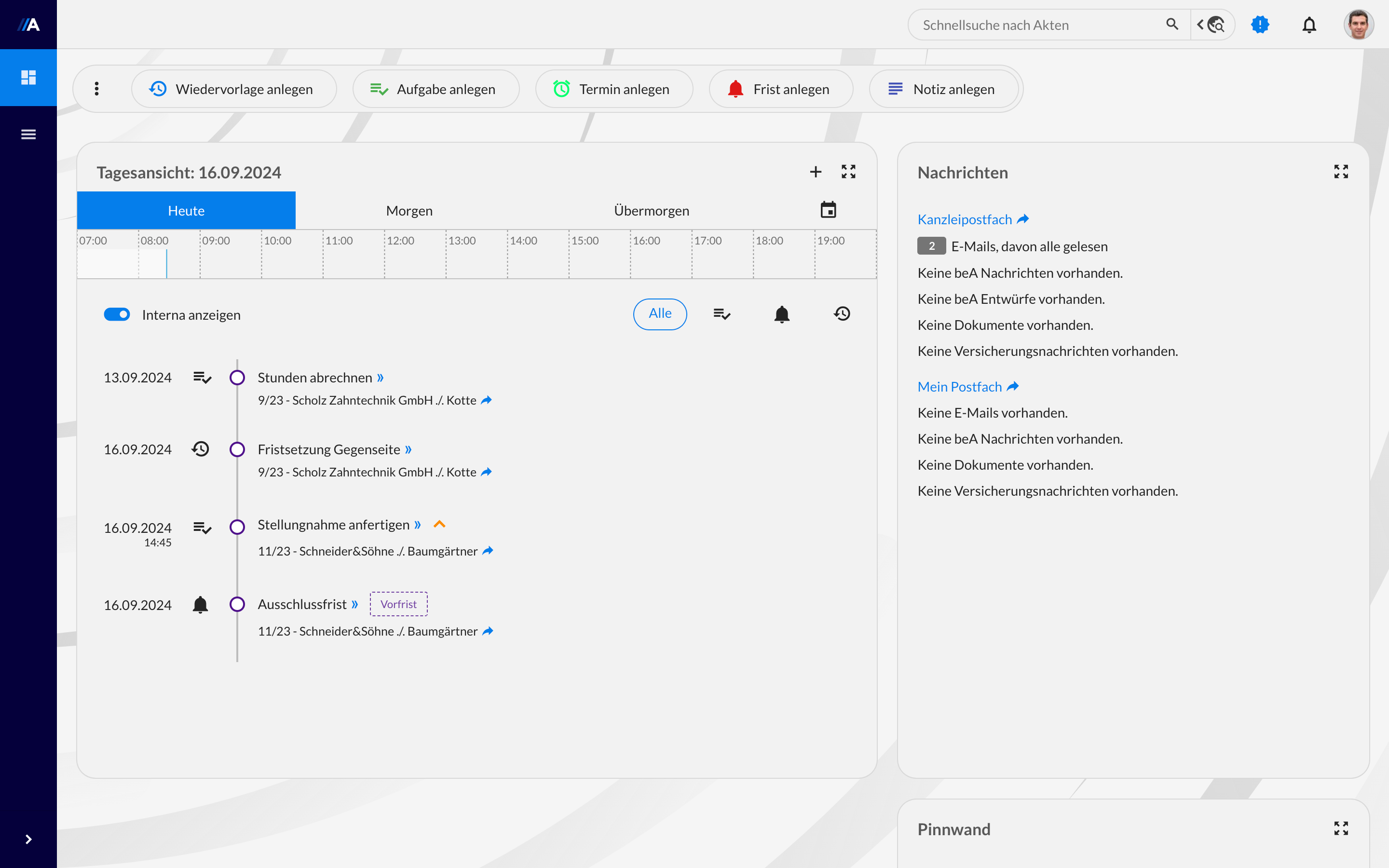 Actaport Dashboard