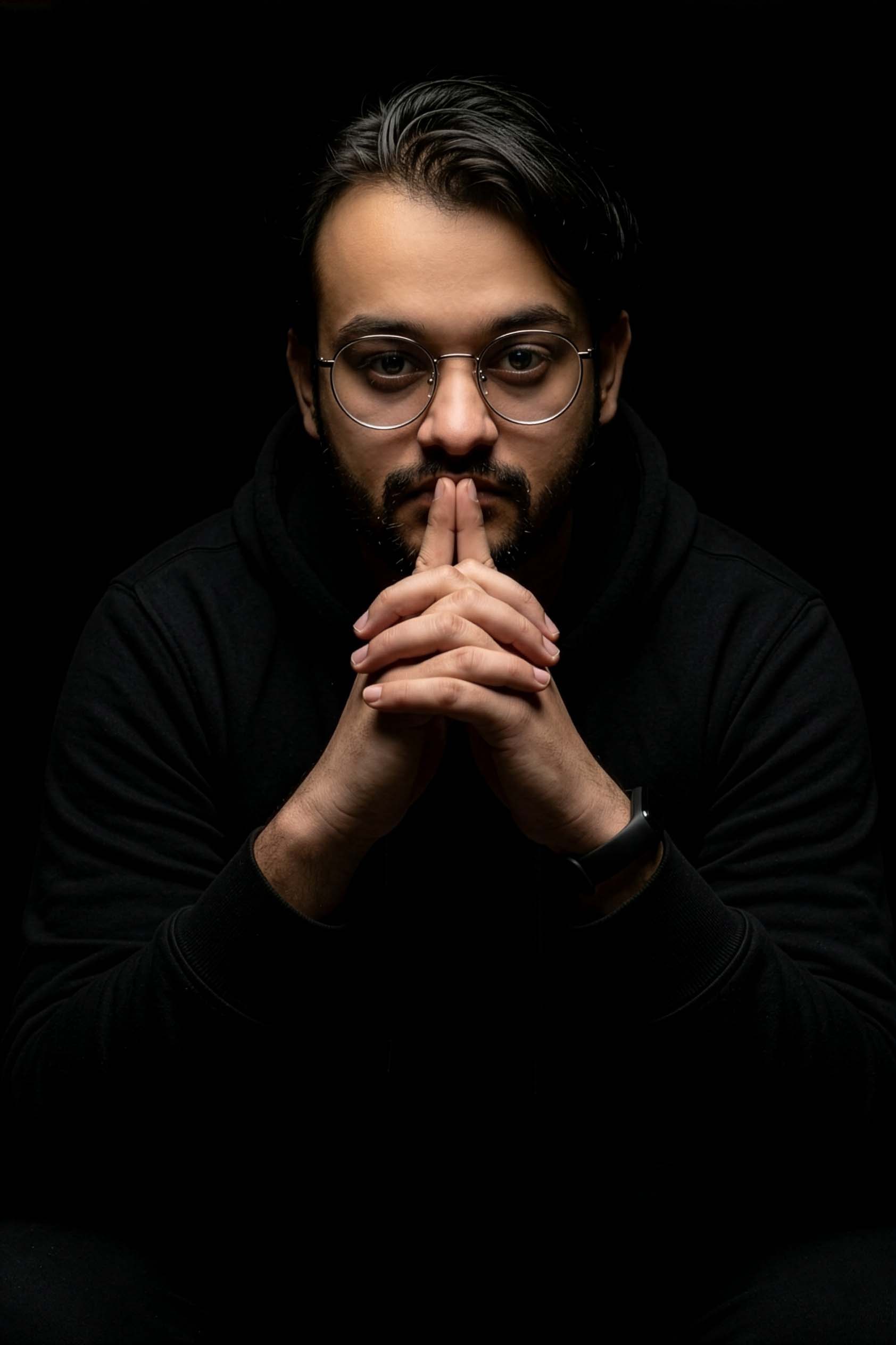 Portrait of portfolio creator