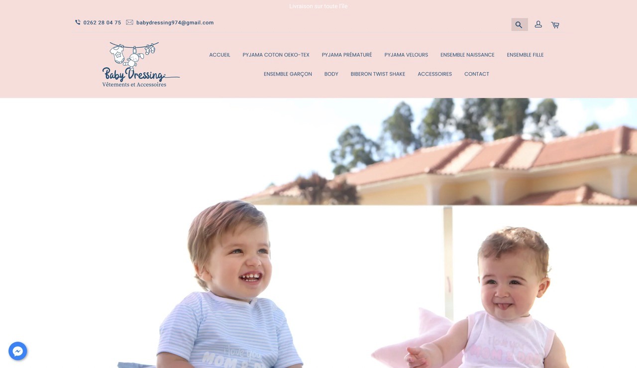 Site Baby Dressing