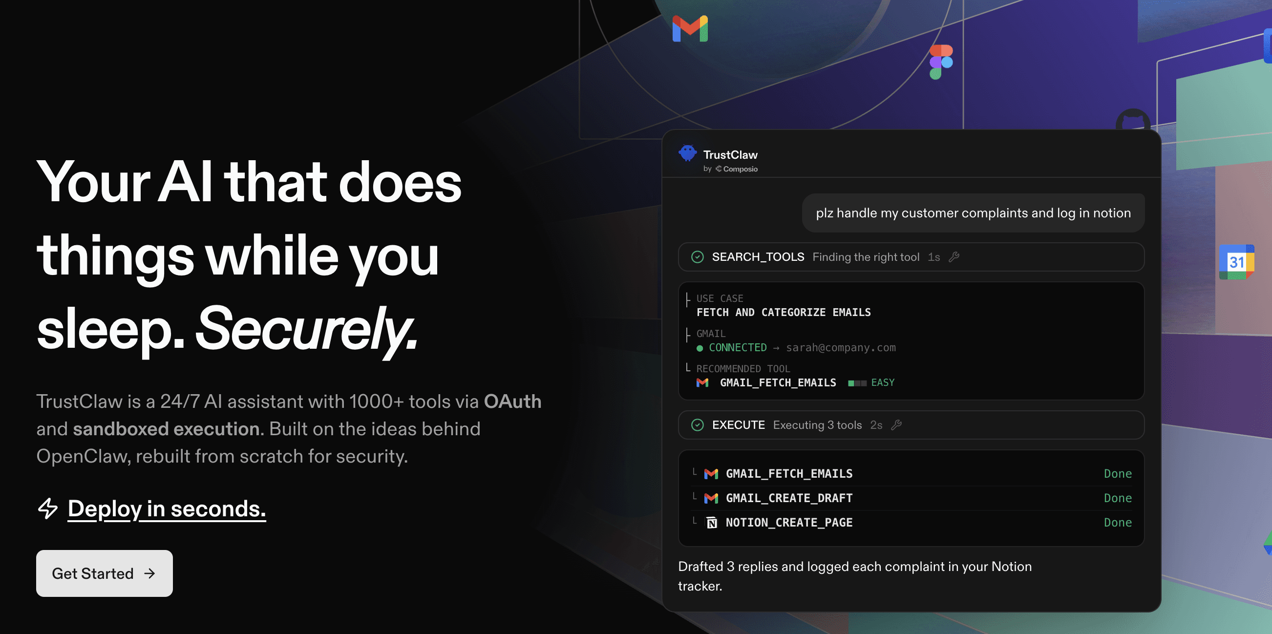Trustclaw OpenClaw alternative