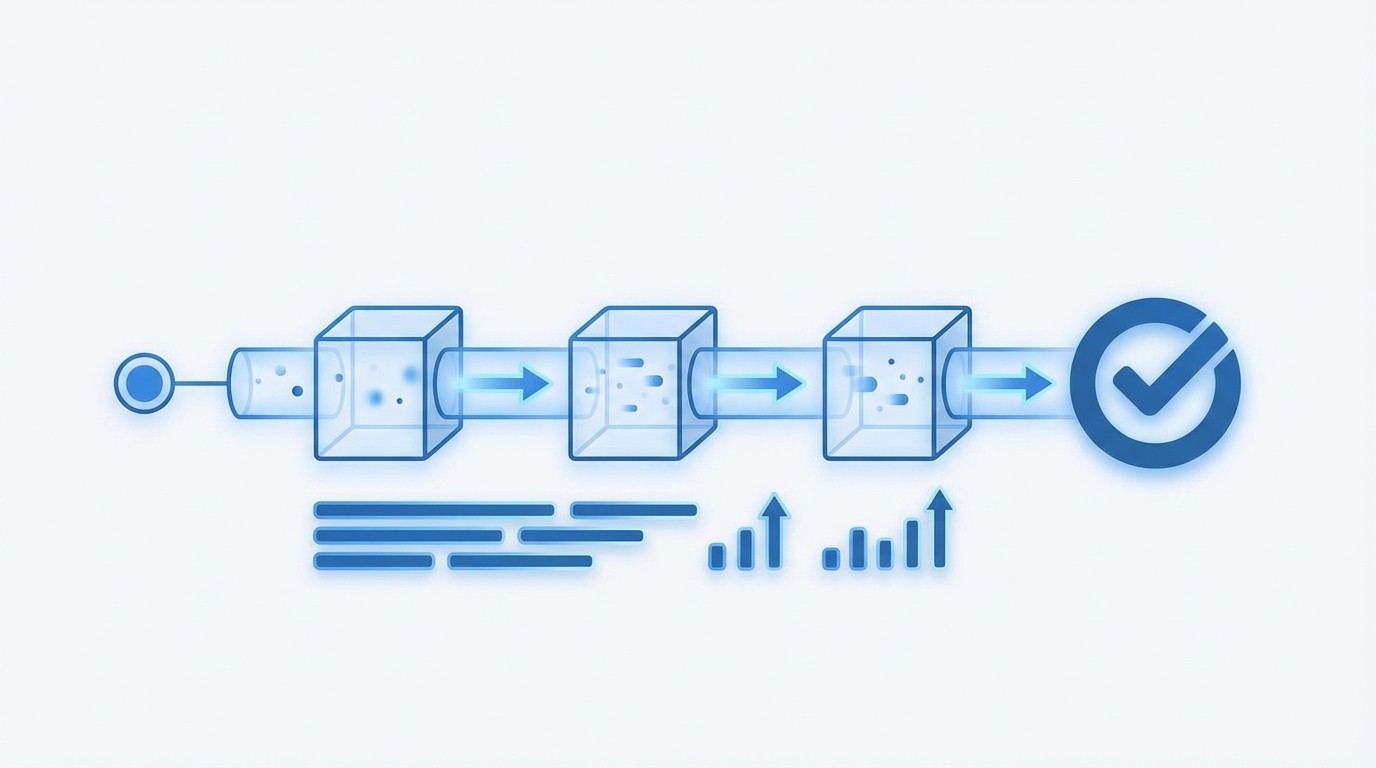 The New Way: Resolution‑First KPIs for Communication Automation concept illustration - RadMedia
