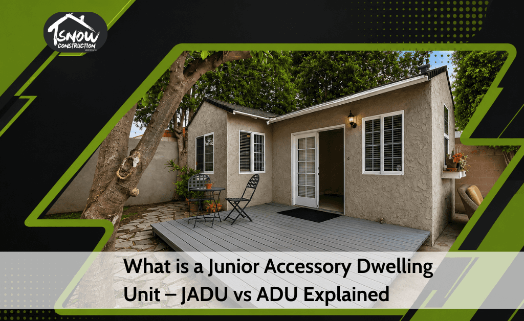 Modern Junior Accessory Dwelling Unit Exterior