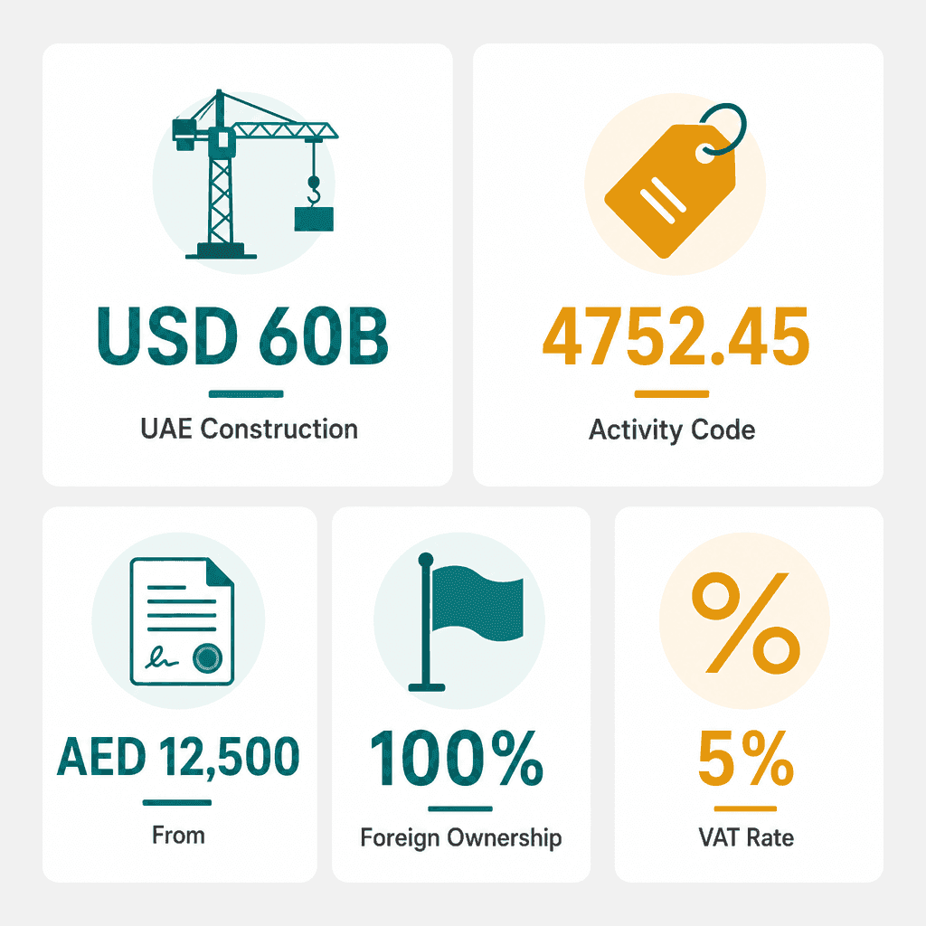 Infographic: How to Get a Sand, Gravel & Stones Trading License in Dubai