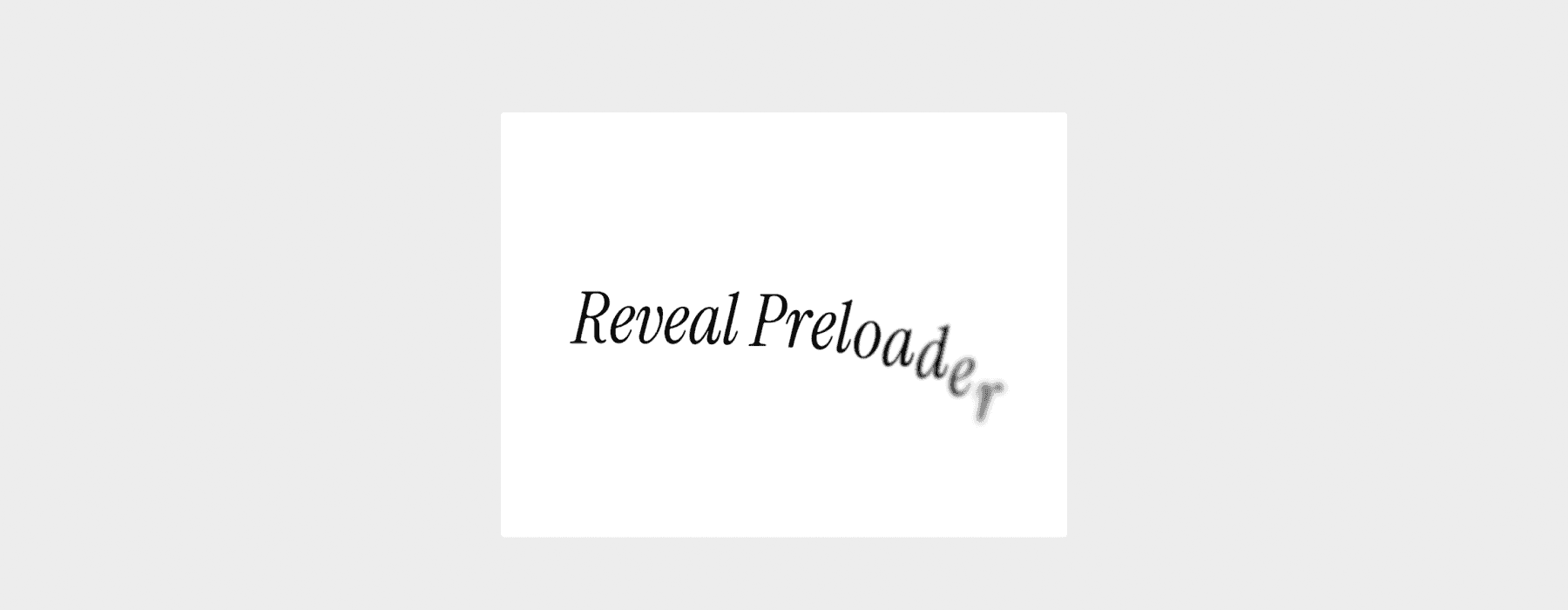 Preloader by Amar KZR