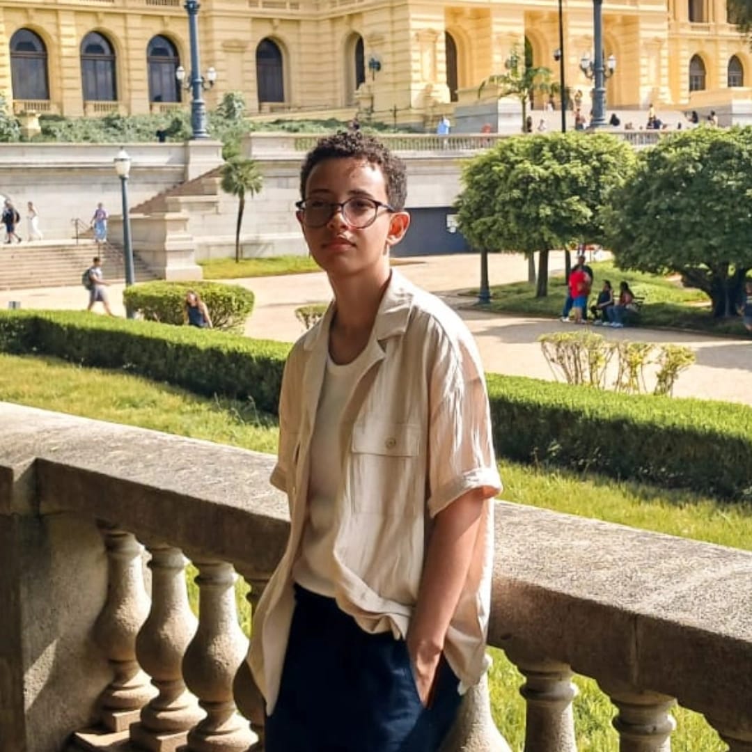 Portrait of portfolio creator – front view