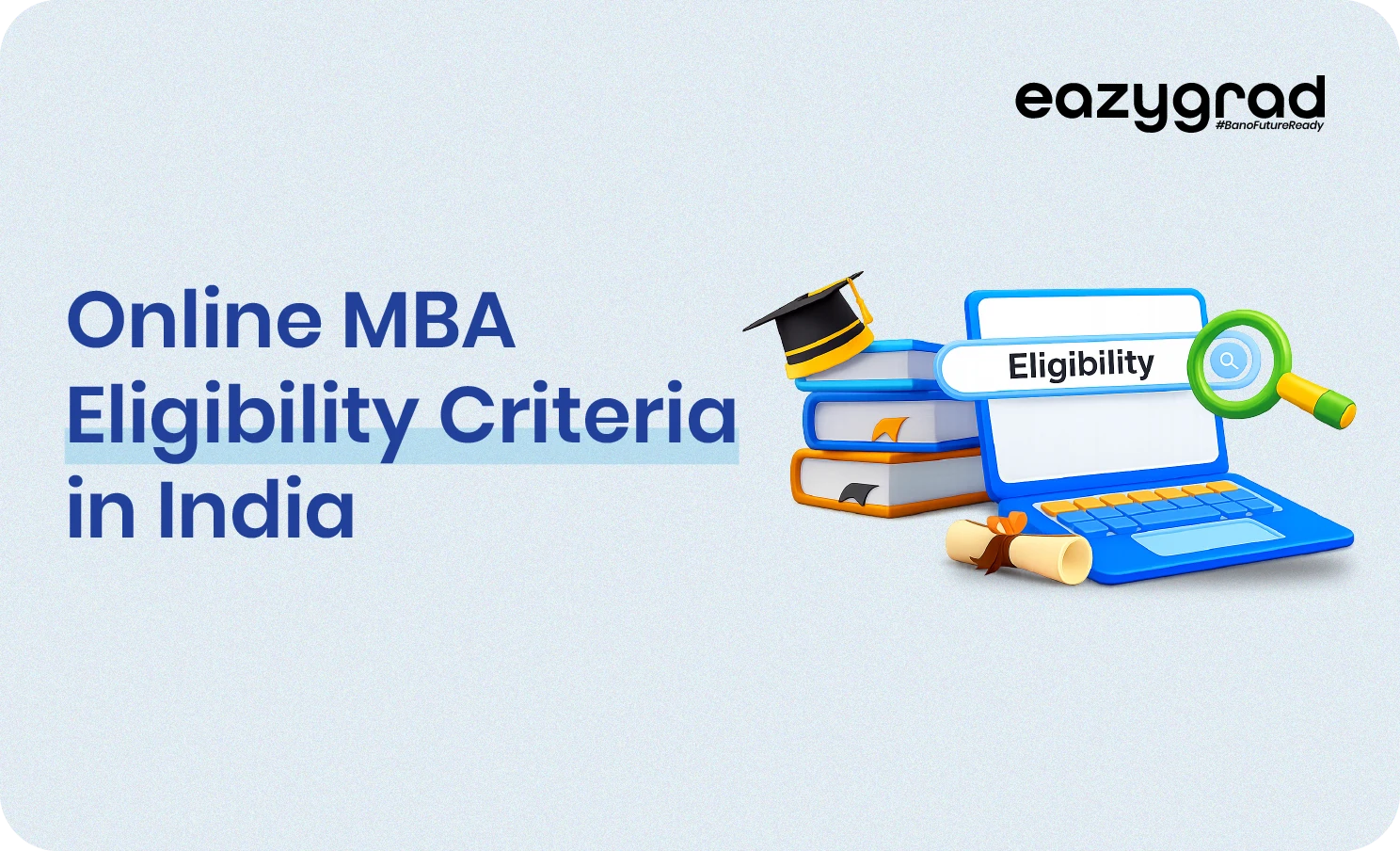 Image of the online mba eligibility criteria in india