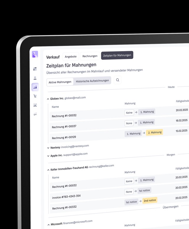 Automatisiertes Mahnwesen