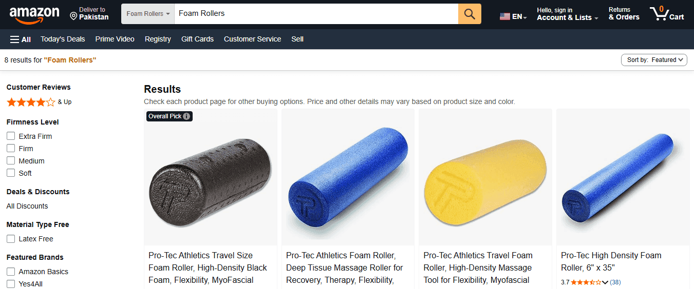 Pro-Tec Athletics Contoured Foam Roller