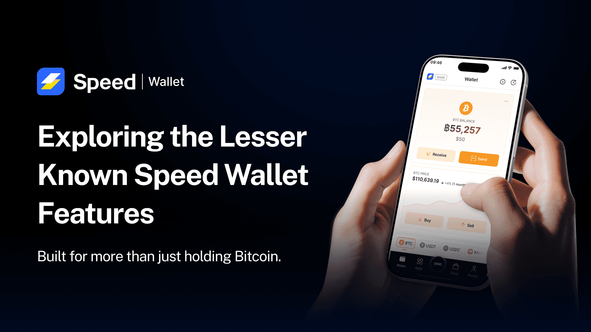 Speed Wallet Features
