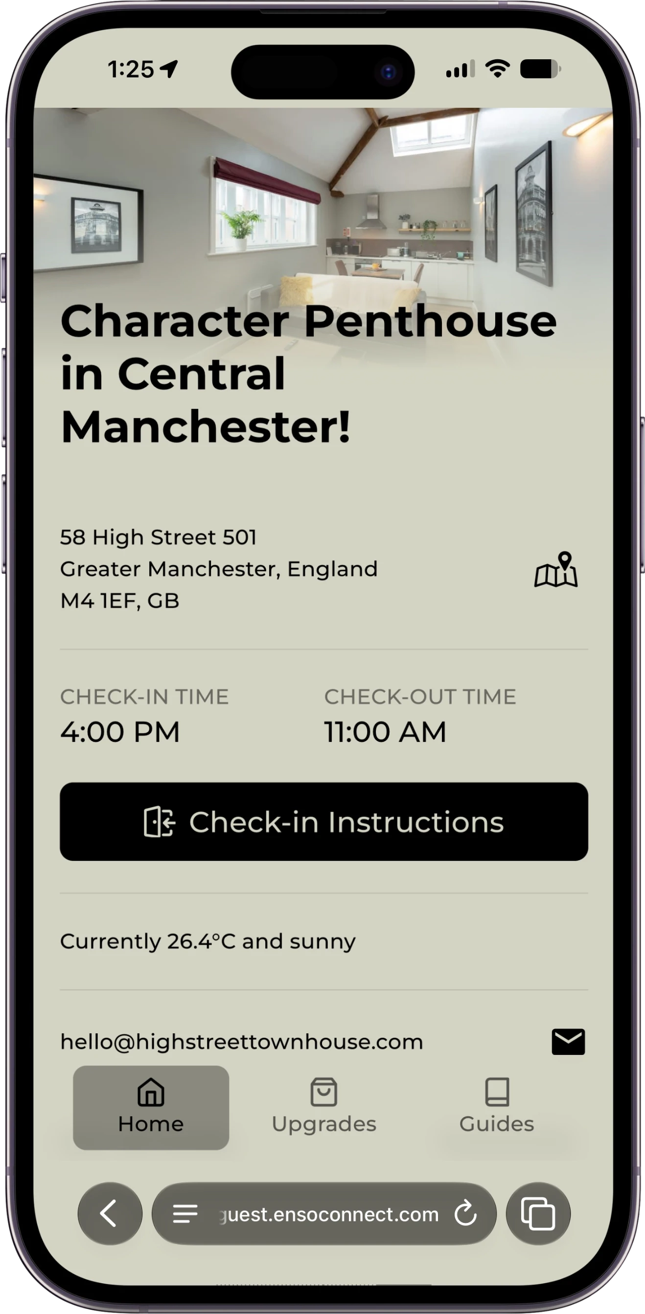 High Street Town House Boarding Pass Home