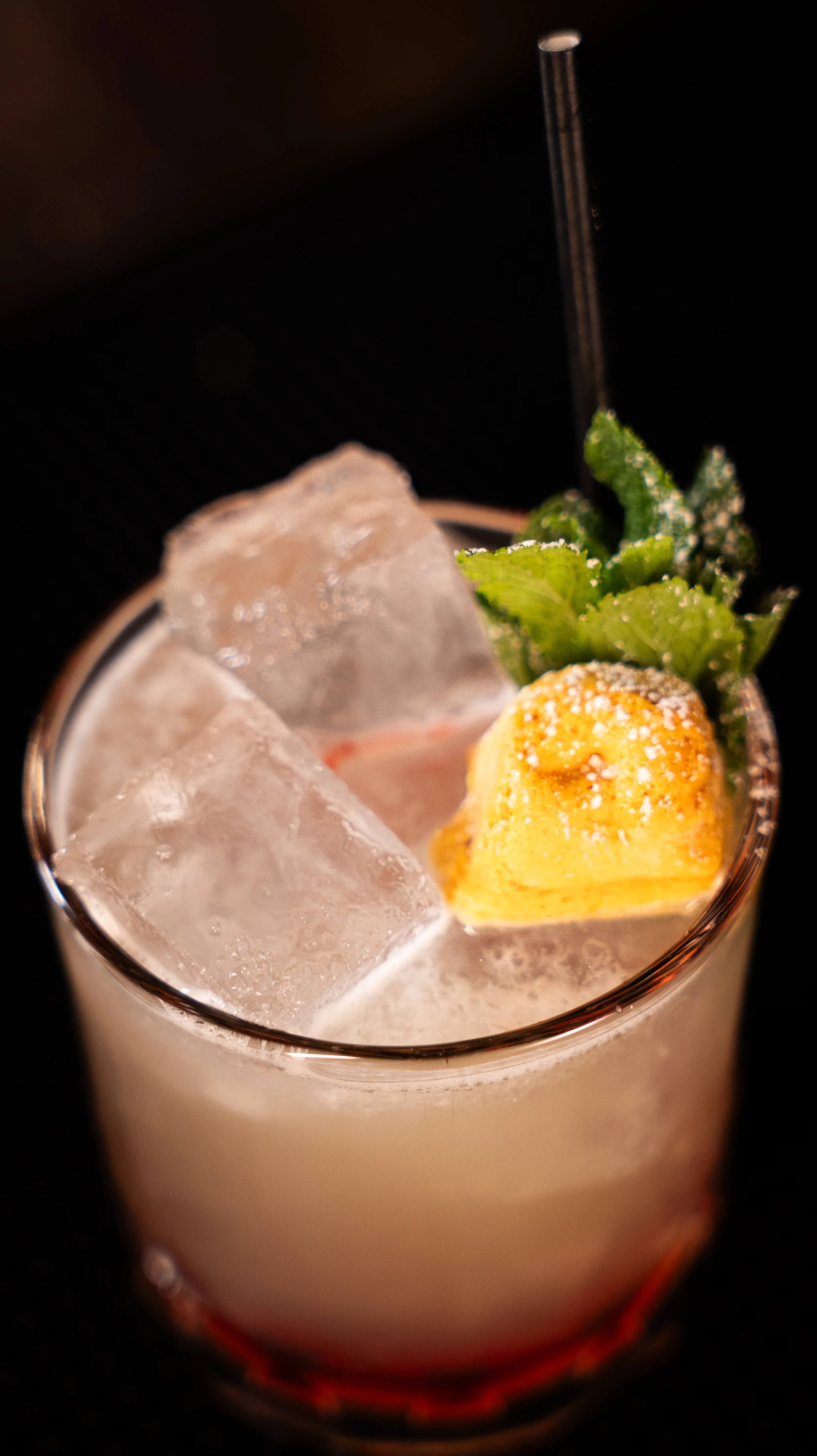 A cocktail made at The Gun pub in London