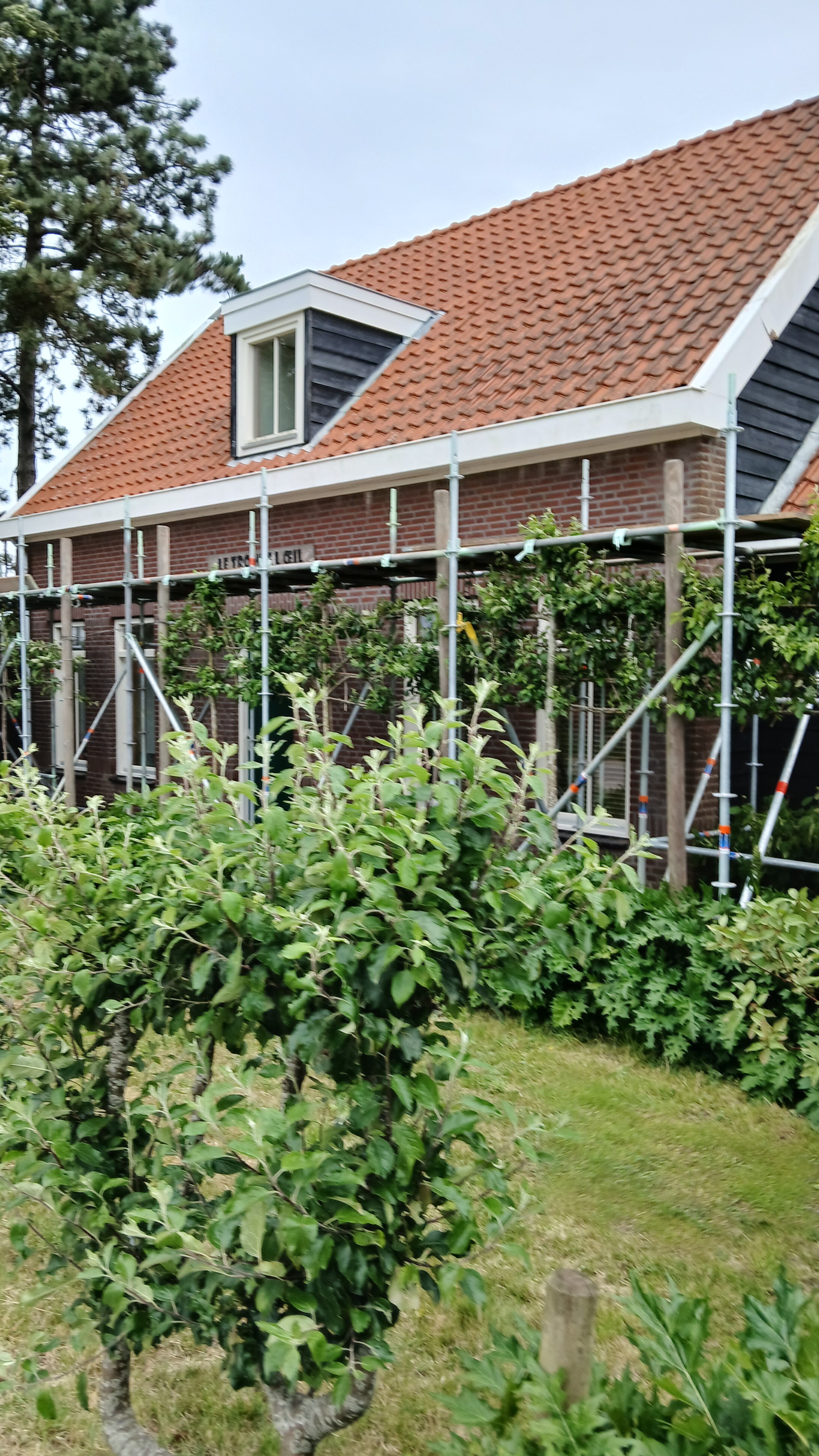 Woning in steigers
