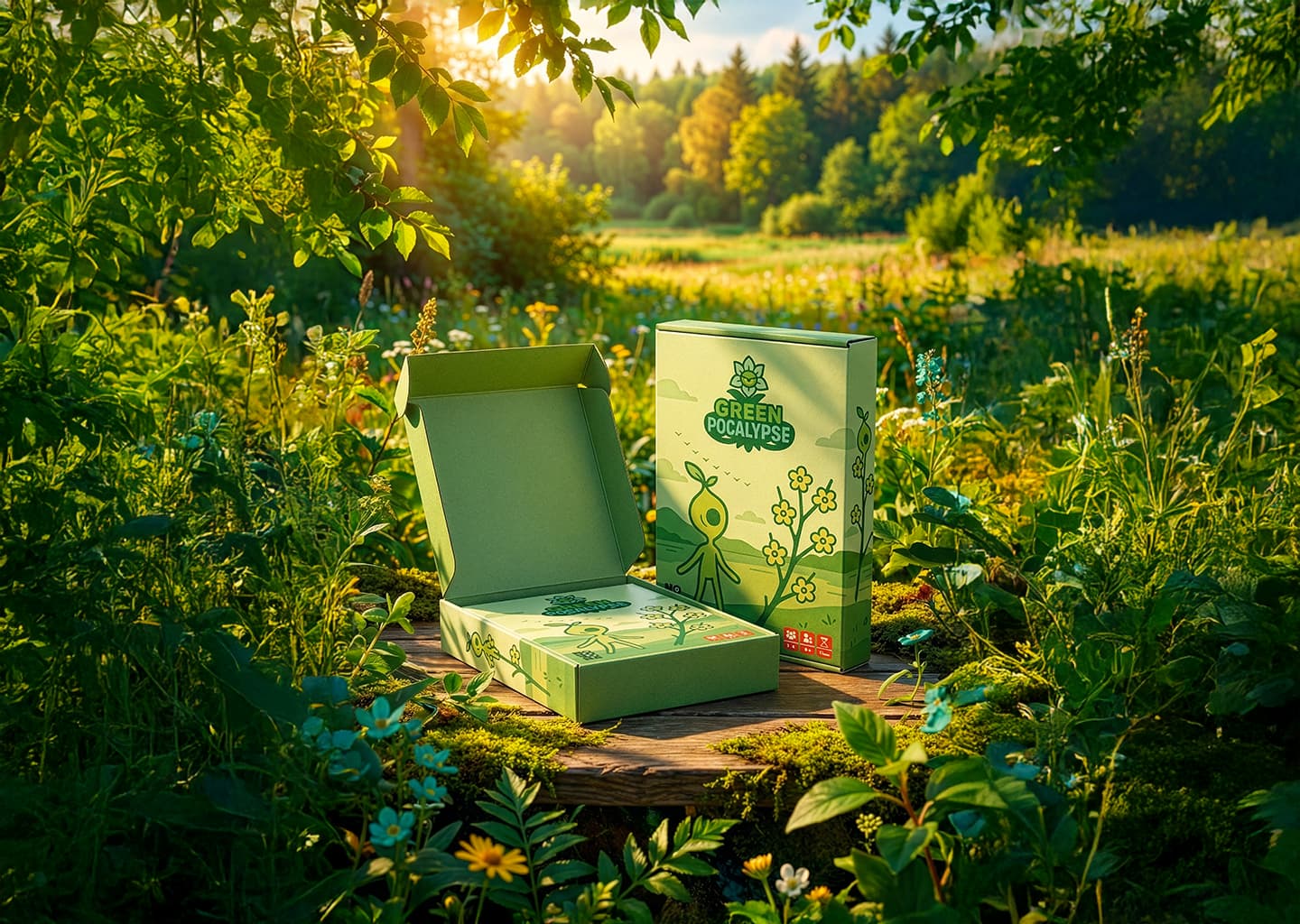 Maquette pour le jeu de cartes, Greenpocalypse