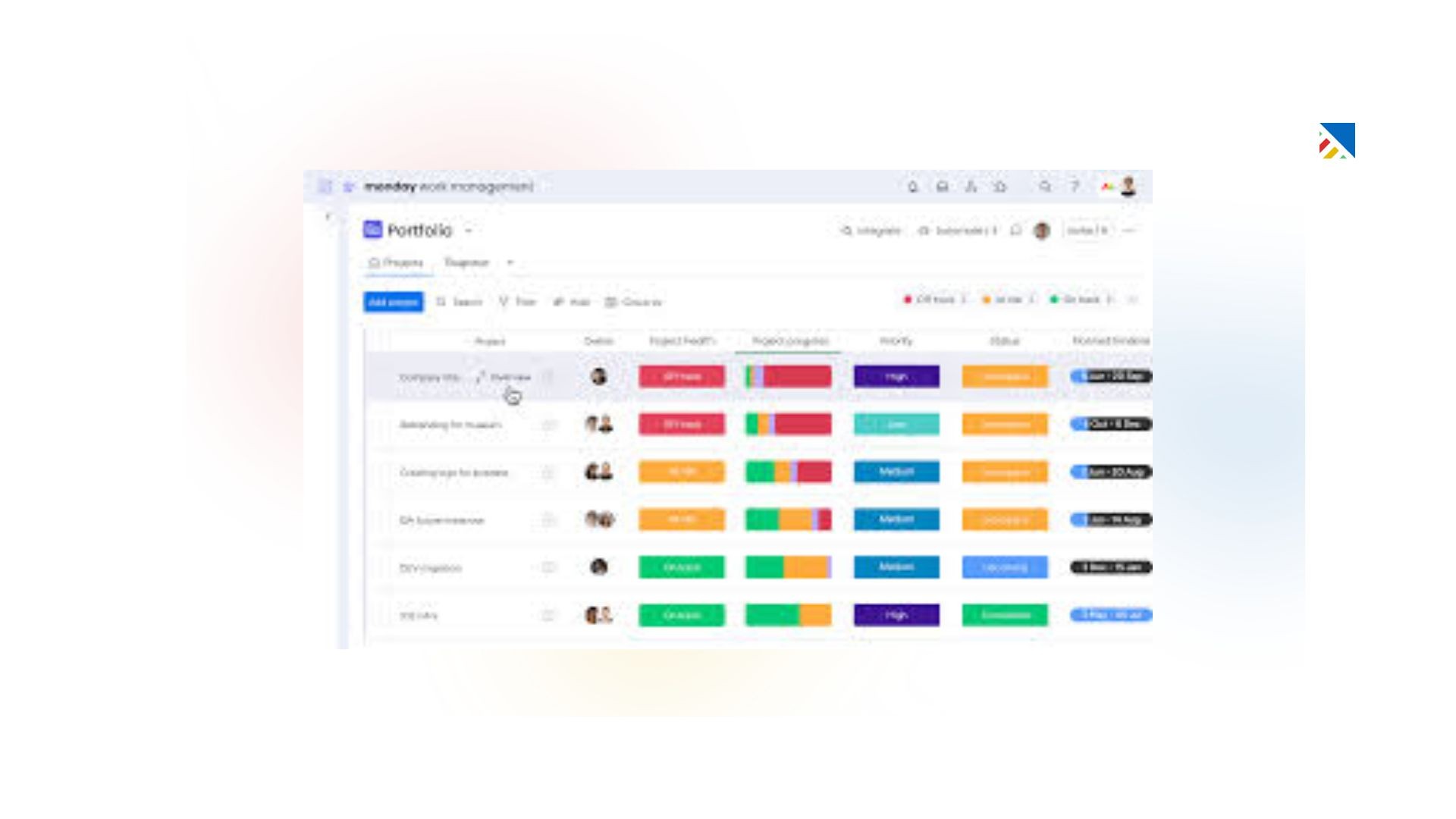 monday Work Management: Best for Cross-Functional Visibility