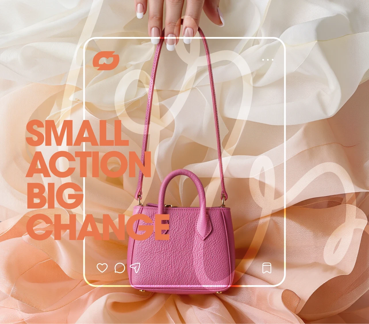 Creative visual, warm hues