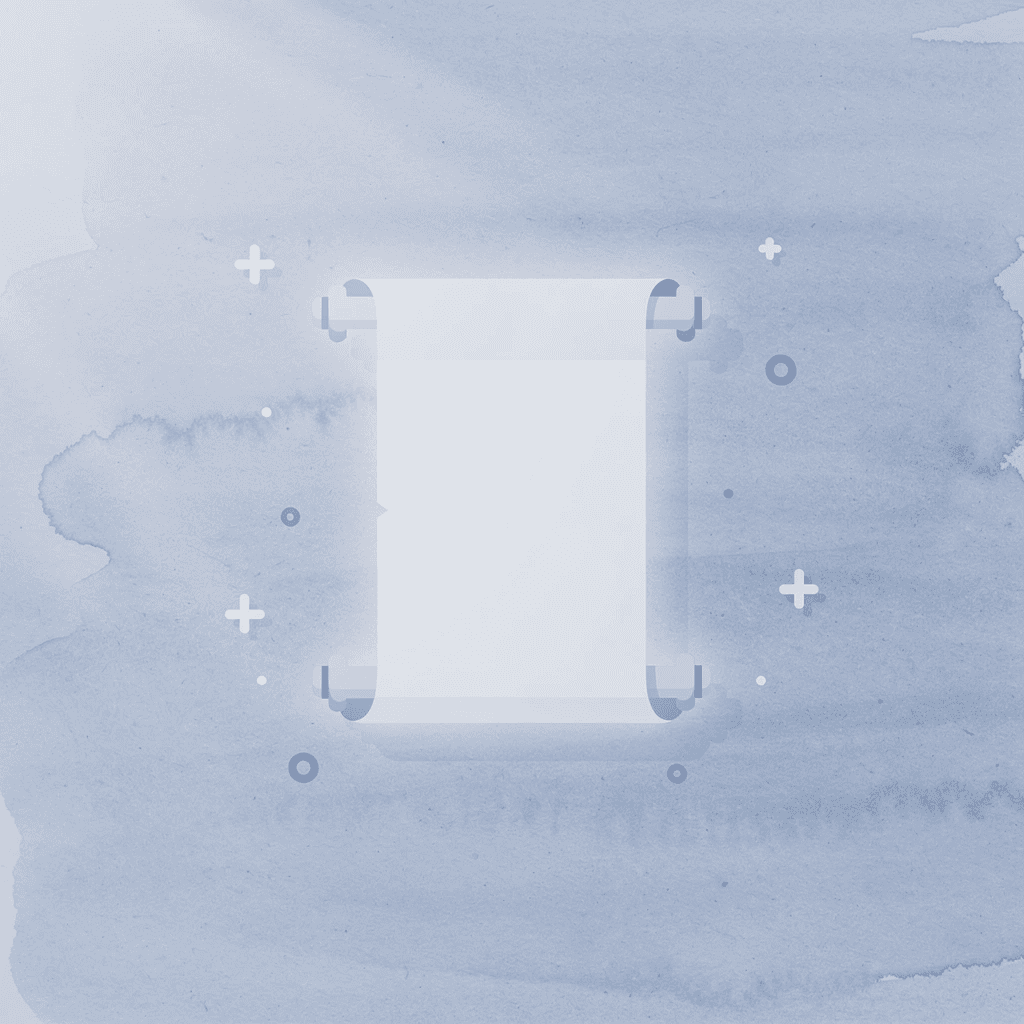 Scroll icon representing Declaration of Intent document