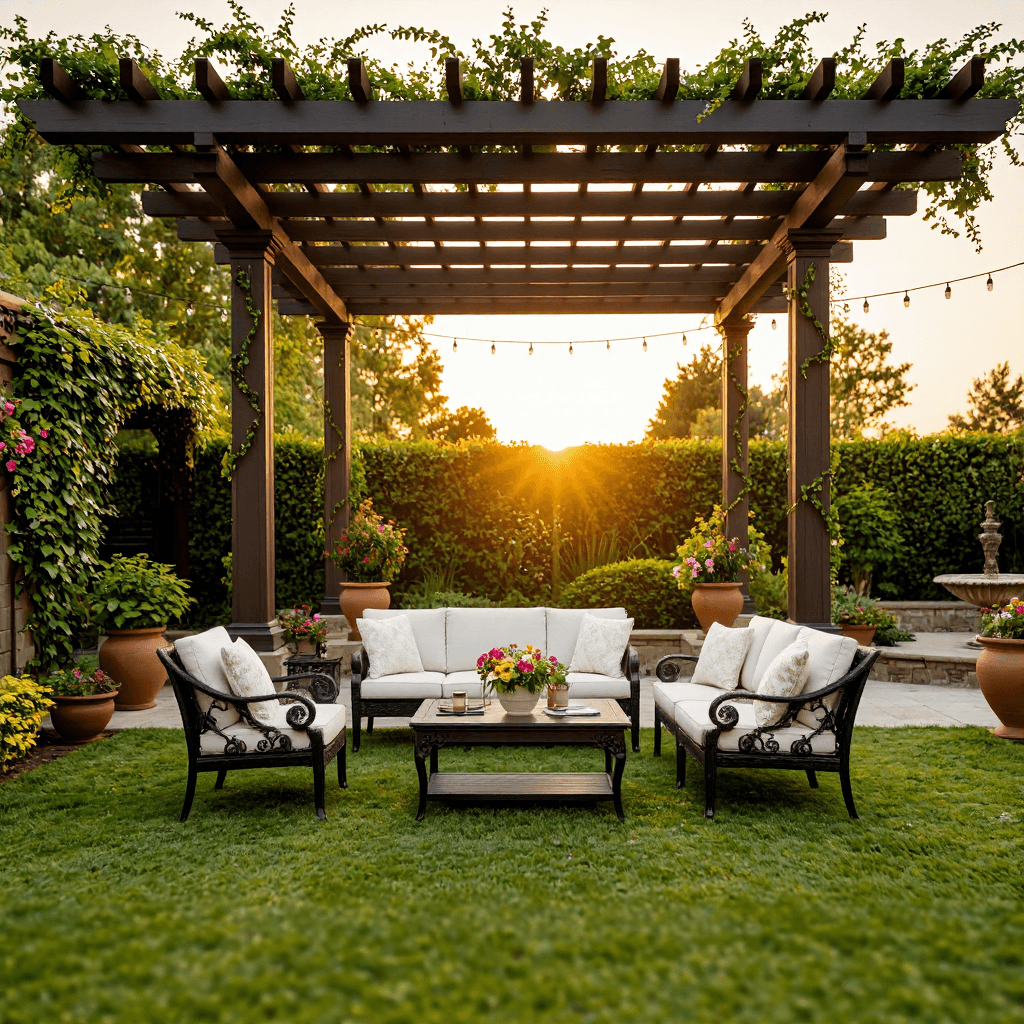 product photography of Outdoor furniture set