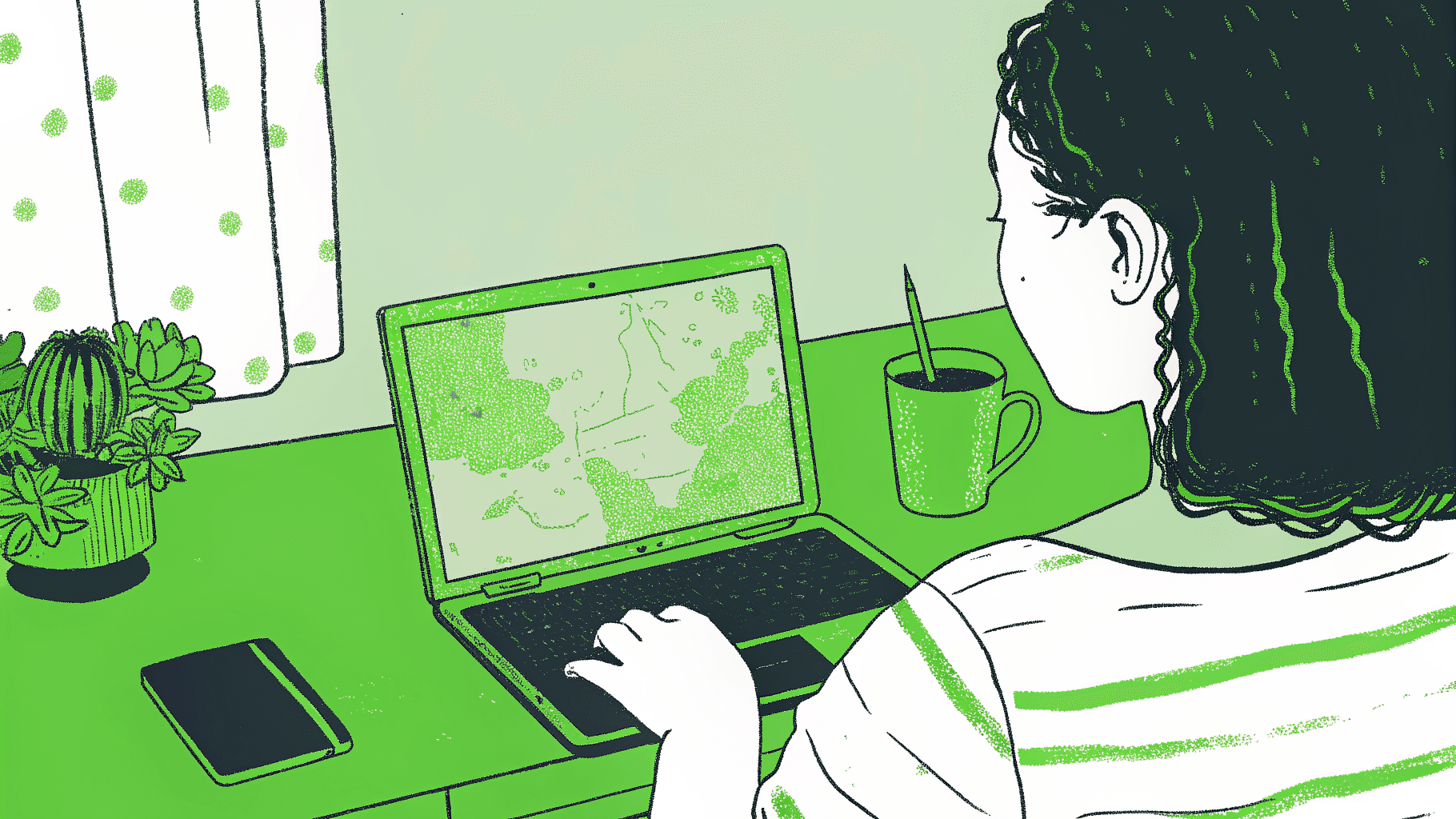 Student reviewing three University of Michigan campus options on a college finder laptop tool