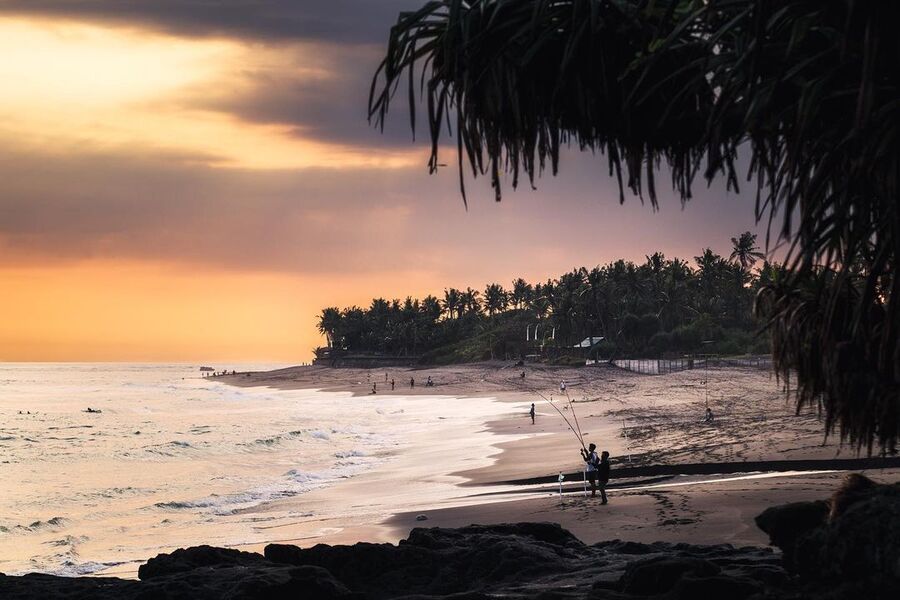 Pristine Seseh coastline view, perfect for high-end real estate listings and luxury lifestyle investments in Bali.