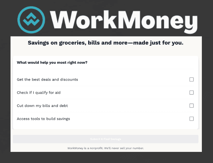 WorkMoney savings resource preview