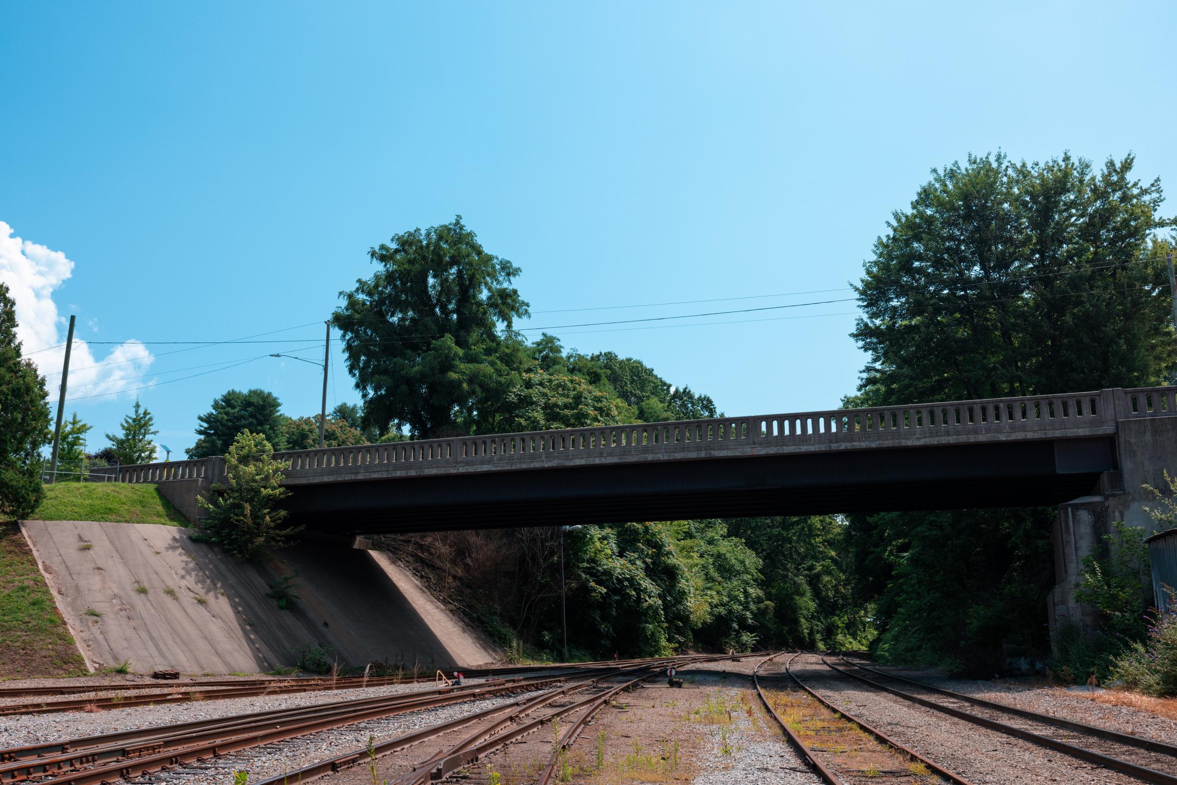 Tracks Under the Bridge - Canton, NC