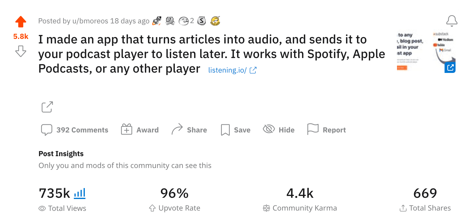 Retention graph with user return notifications for analyzing feature effectiveness.