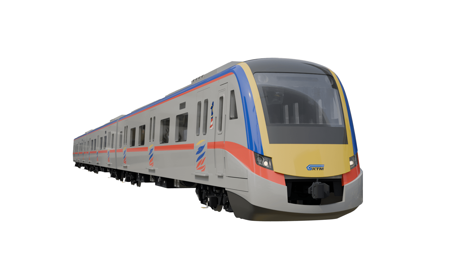 KTM 3D Train Model