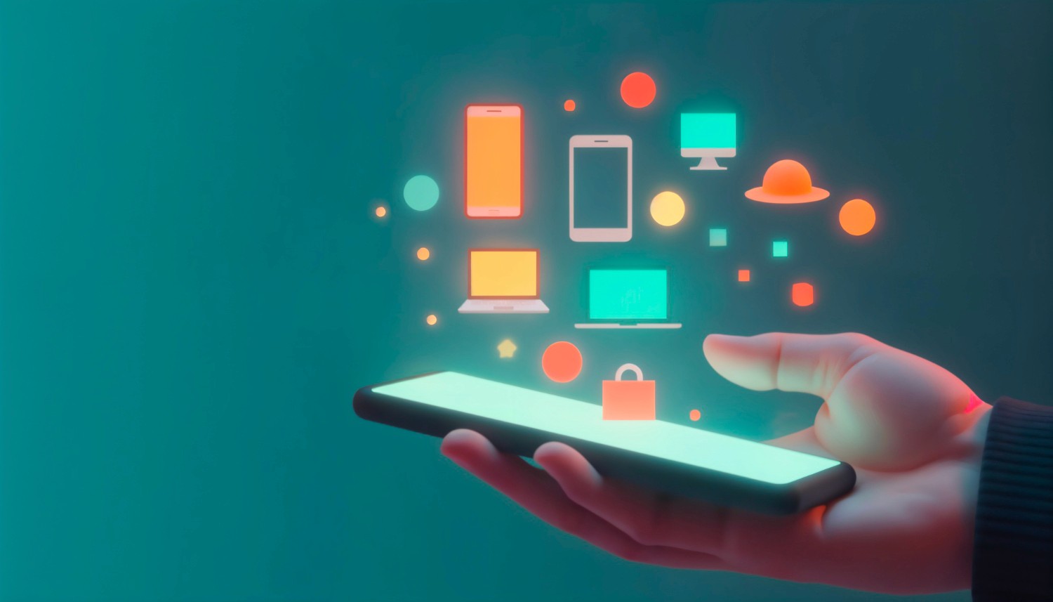 Small-screen e-commerce design concept for mobile buying journeys