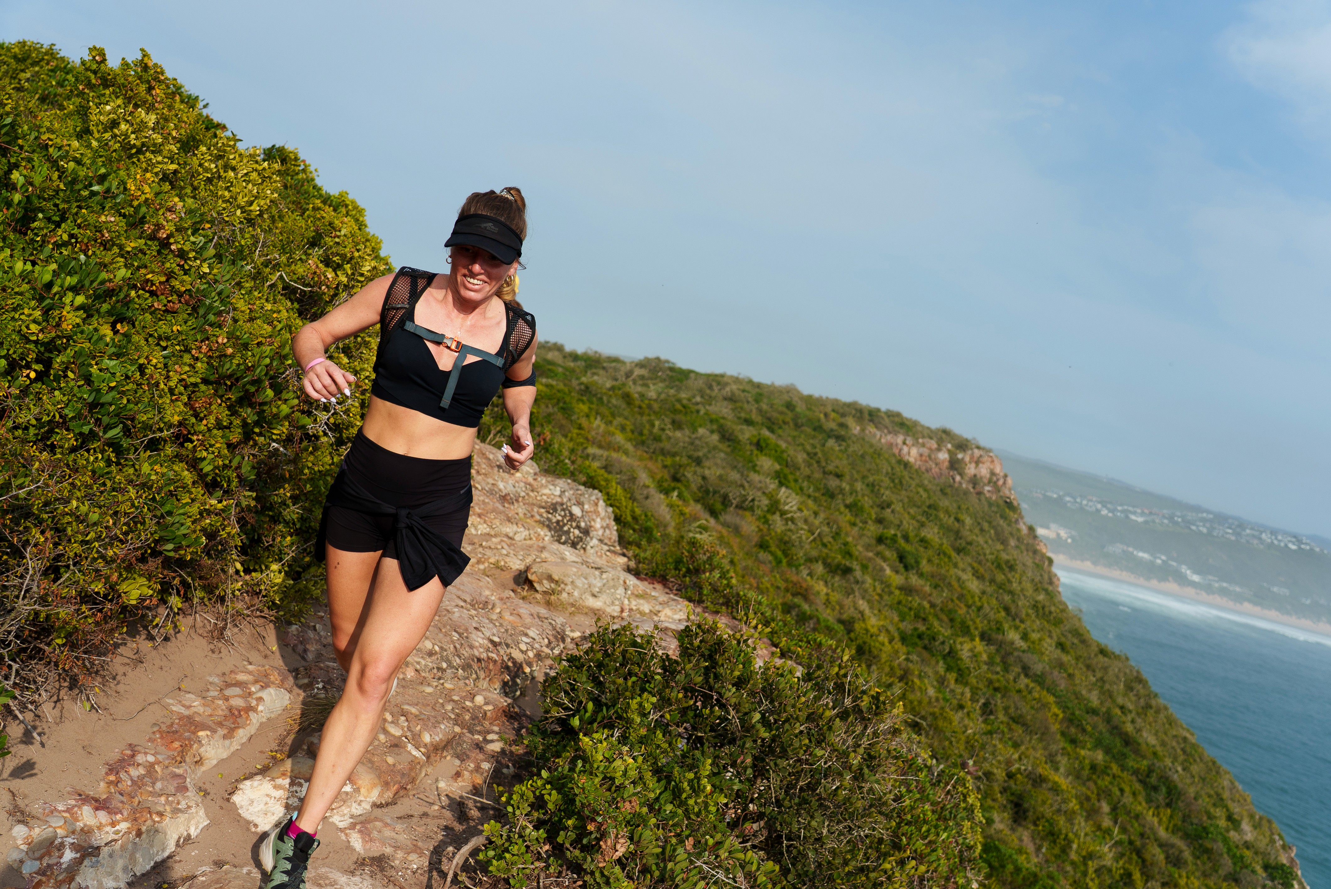 Kevin Evans running the Robberg Nature Reserve