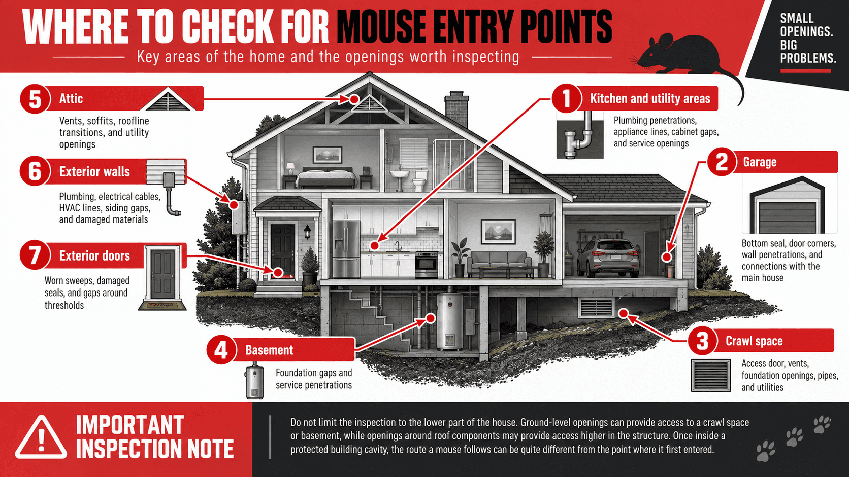 Why do I keep catching mice in the same room? Image explanation