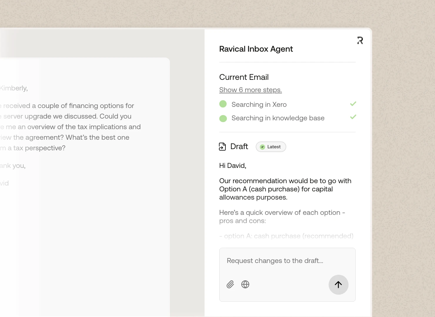 Ravical-Mailbox-add-in - Turn every email into opportunity.