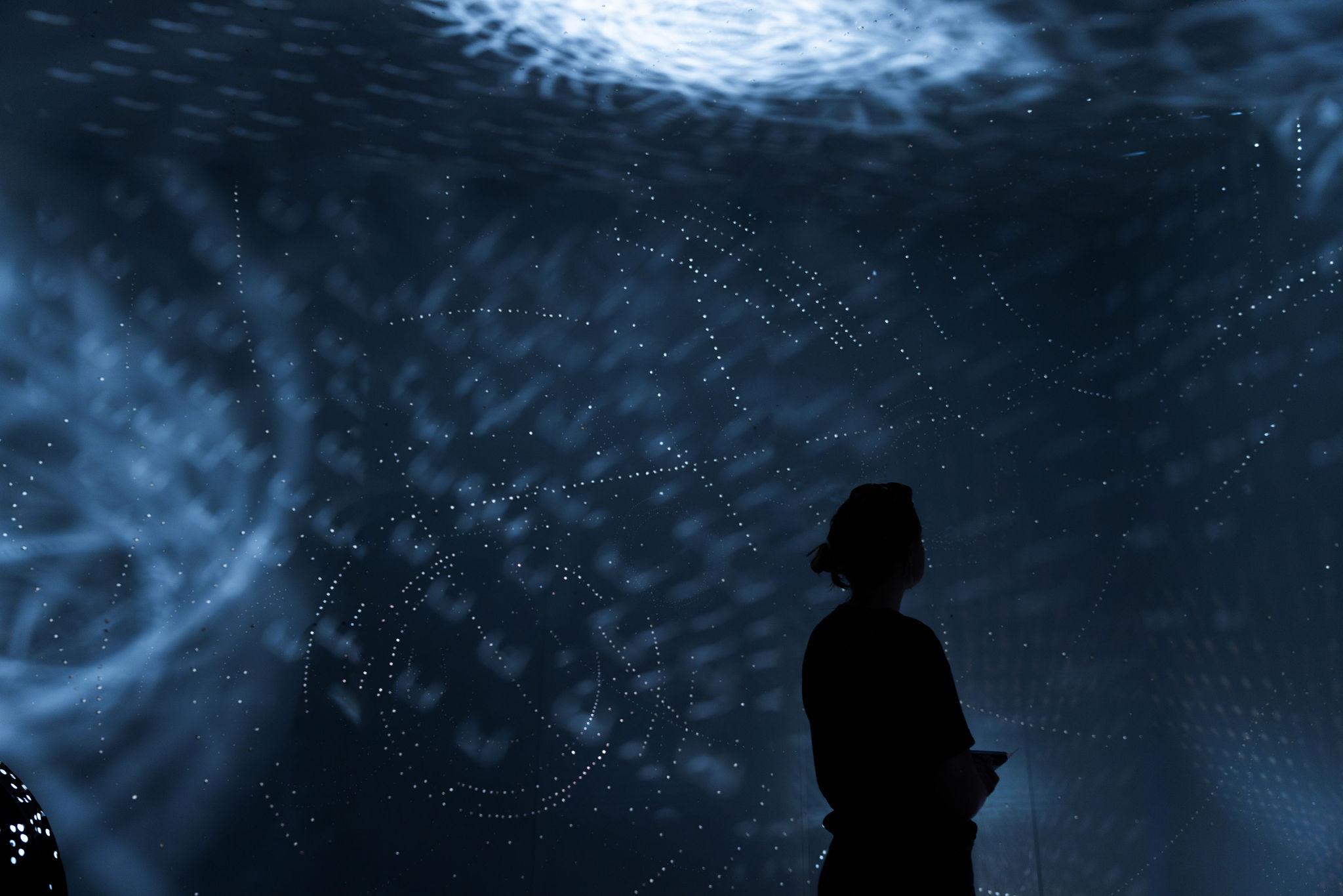 microphone on a stage