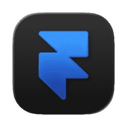 A heart shaped shape with a blue arrow.