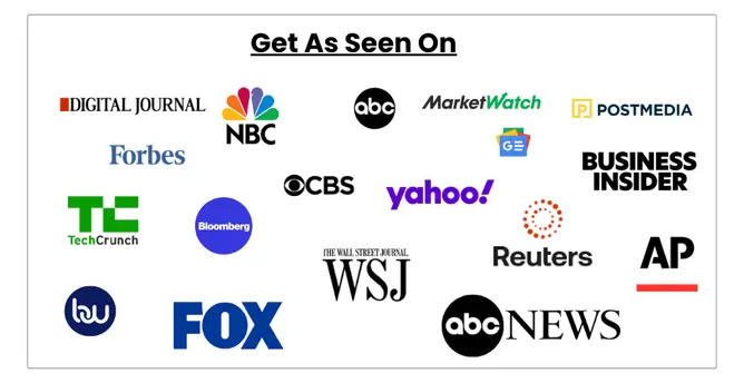 Coozmoo Services as seen on different PR channels