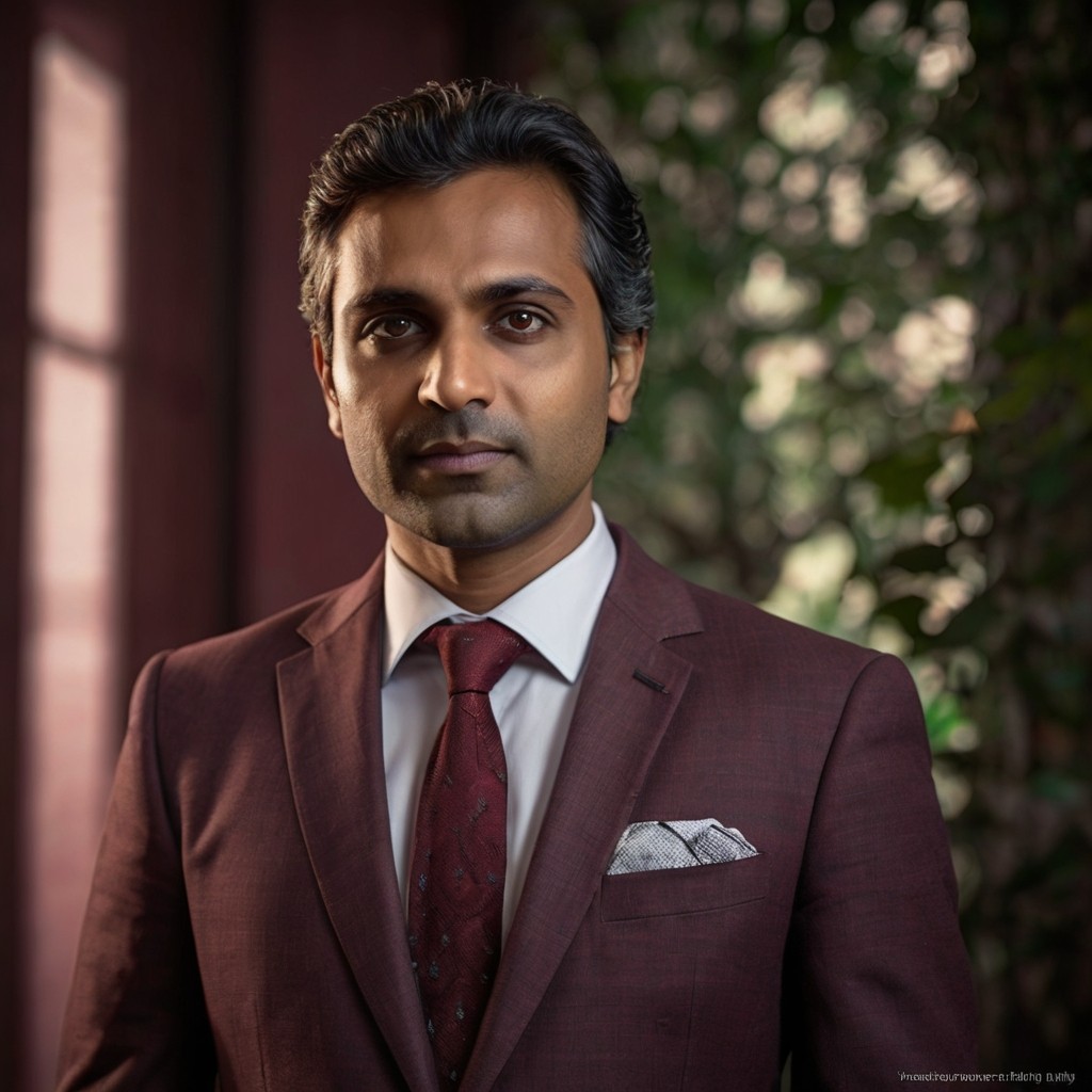 Portrait of a smiling man