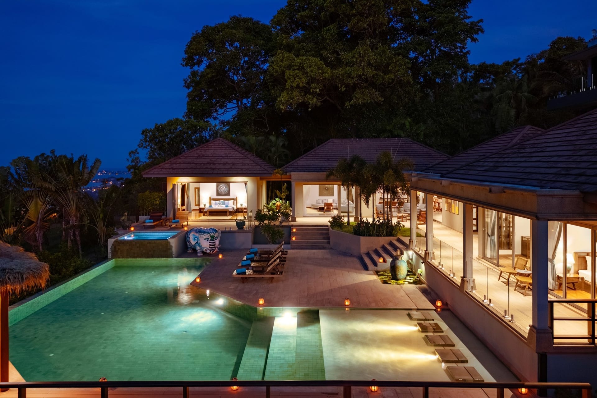 5-Bed Sea Villa in Bang Por, Koh Samui – photo 9 of 19 (SPP162)