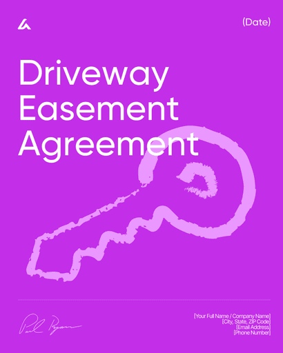Driveway Easement Agreement