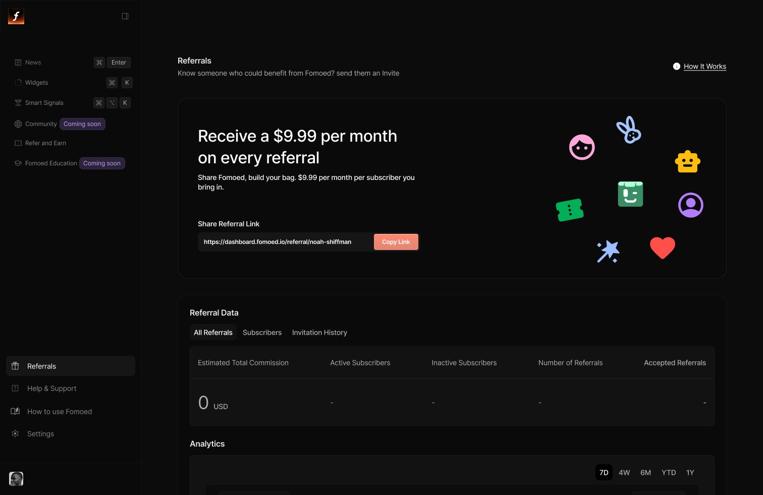 Person in fluffy hat sits in armchair surrounded by clothes.