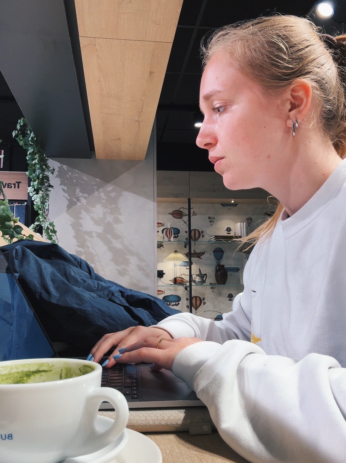 working from the airport