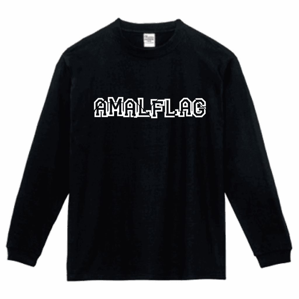 黒長袖Tシャツ（表）