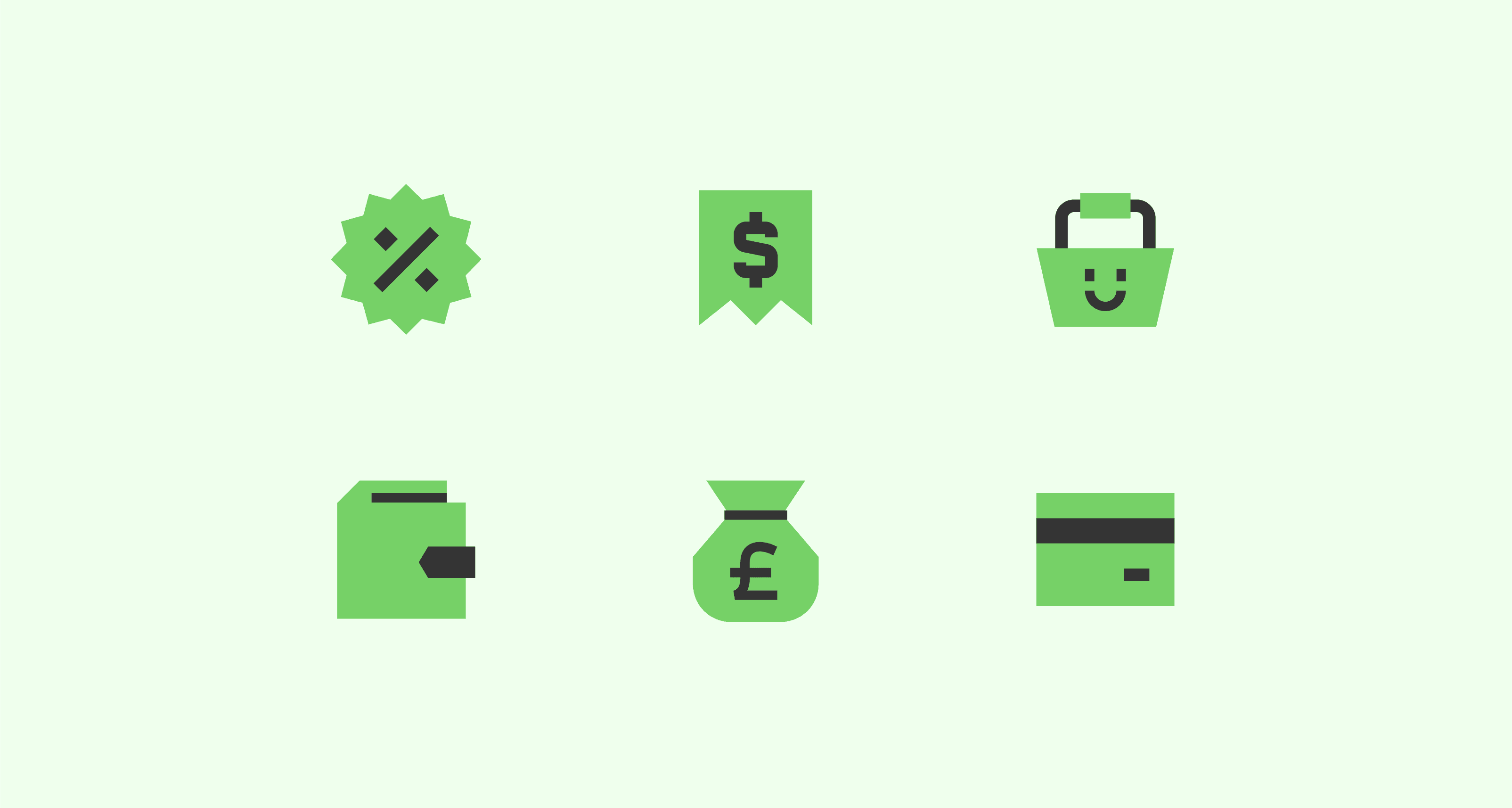 Sharp Flat Ecommerce Icon Set